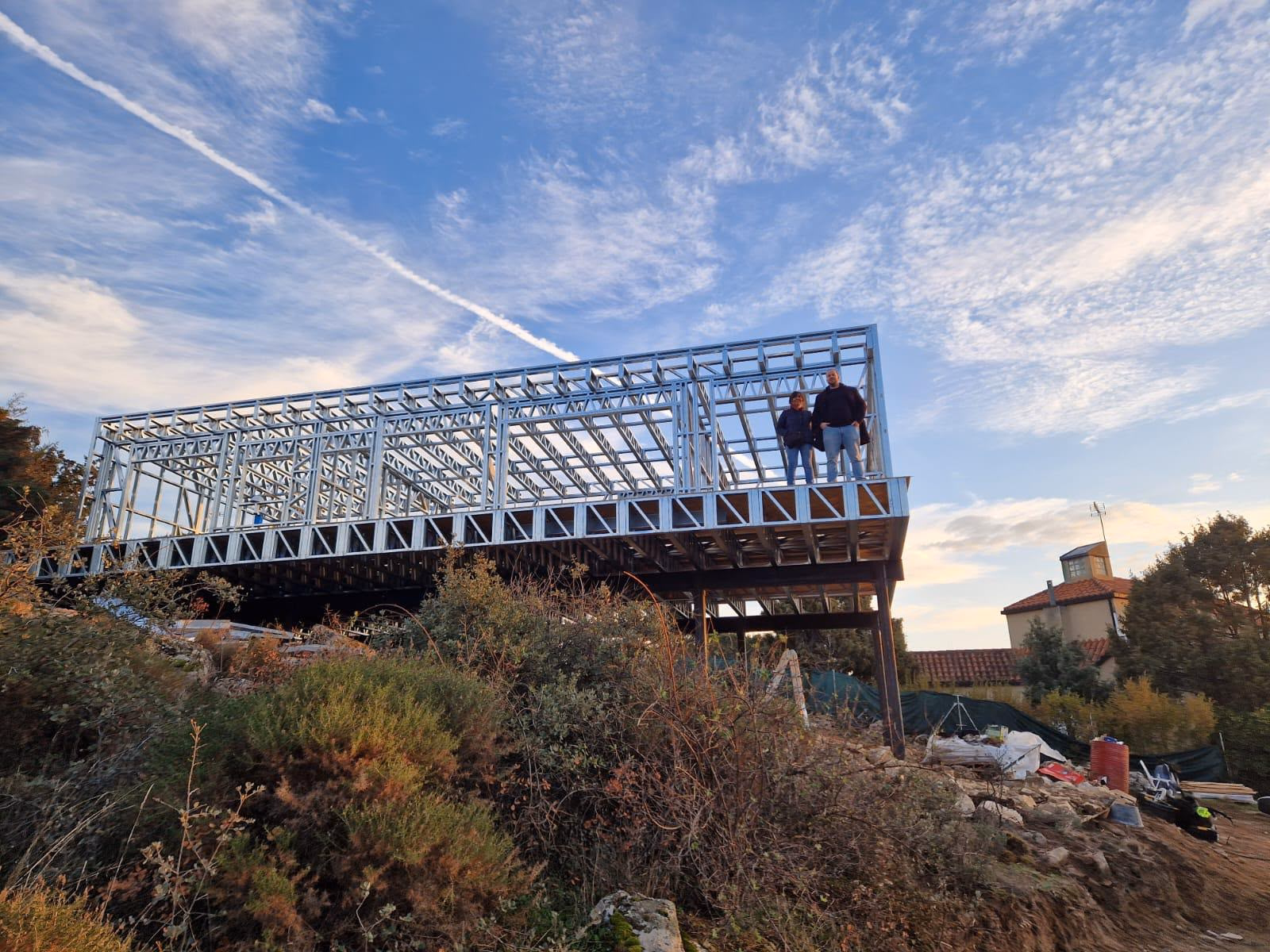 Proyecto de construcción Steel Frame de Davion Frame 07