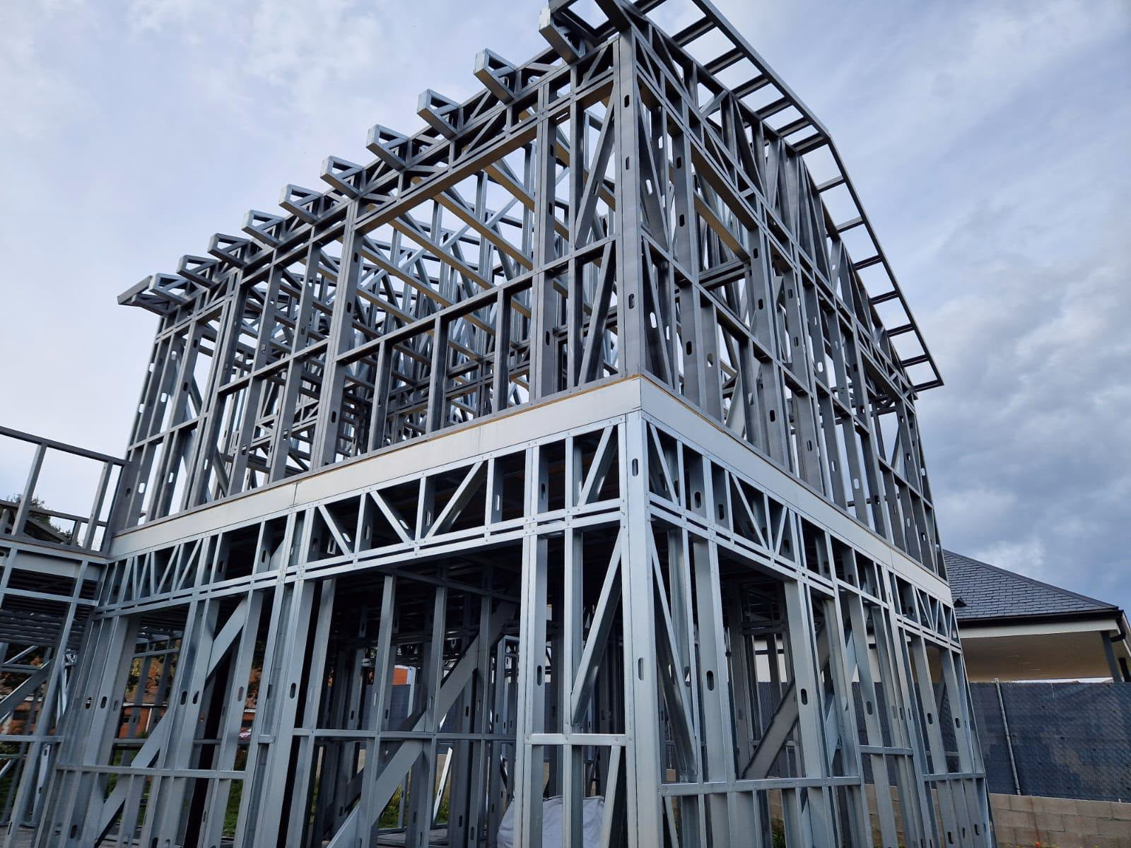 Proyecto de construcción Steel Frame de Davion Frame 09