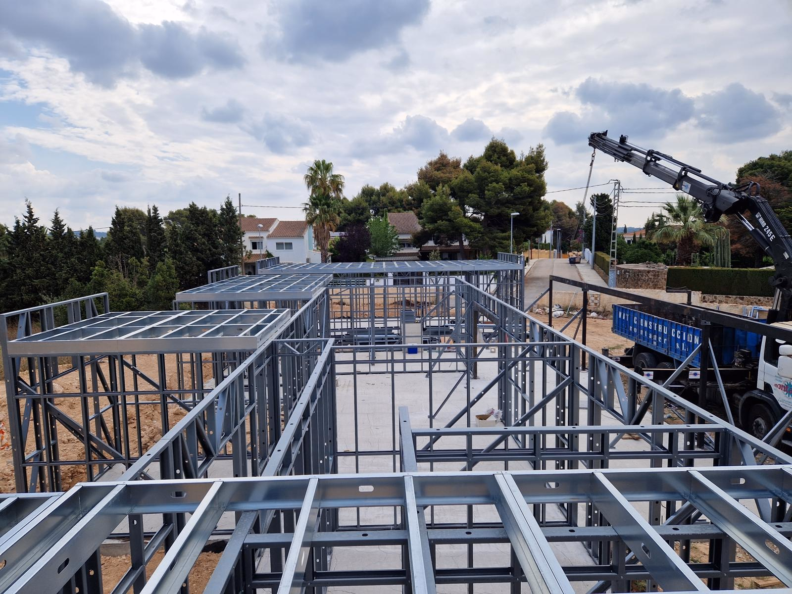 Proyecto de construcción Steel Frame de Davion Frame 20