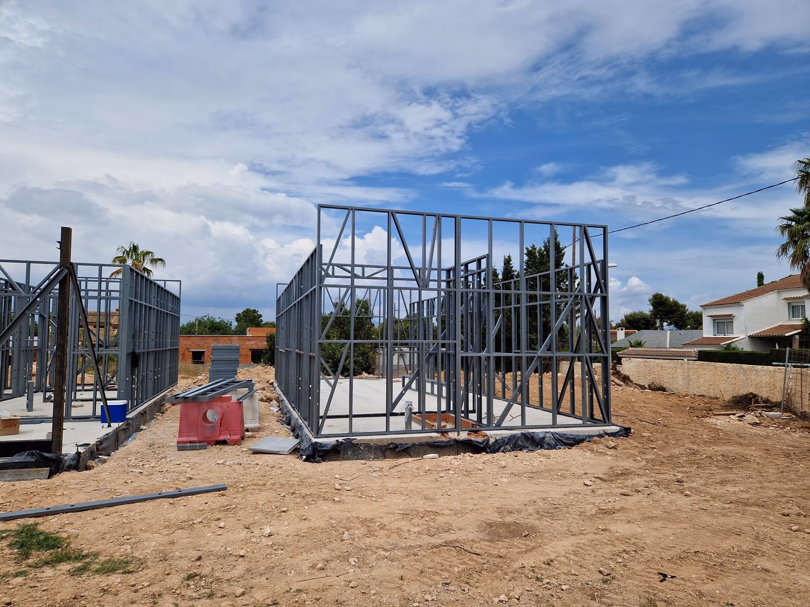 Proyecto de construcción Steel Frame de Davion Frame 22
